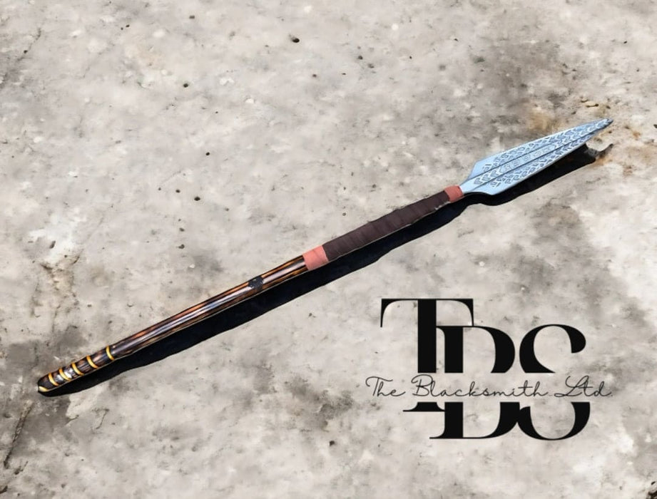 Engraved Norse Spear