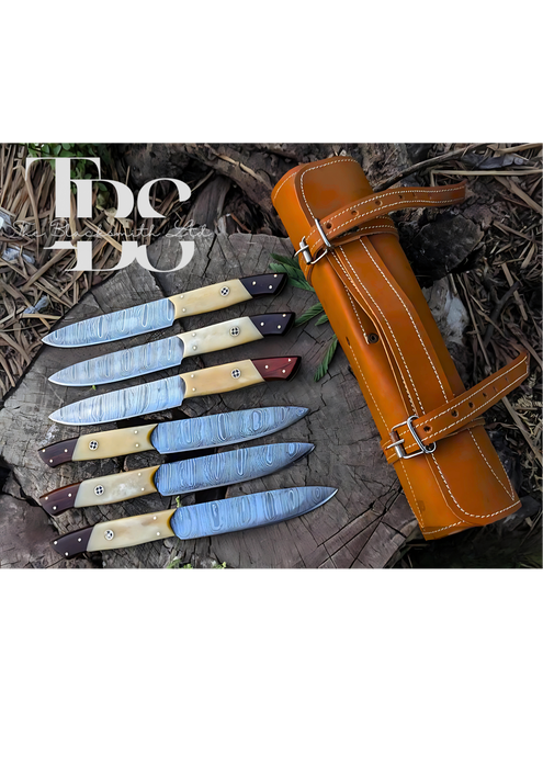 Damascus Steak Knife