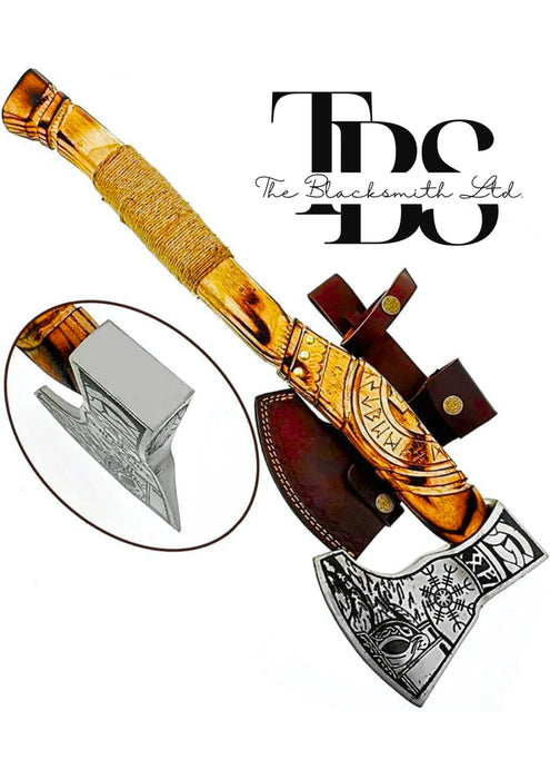 Damascus Viking Axe
