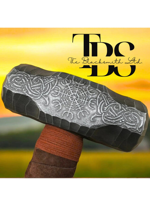 Viking Helm of Terror Hammer