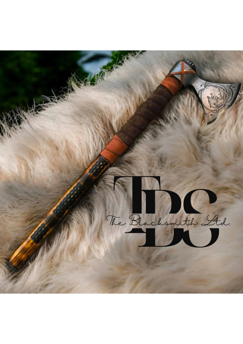 CELESTIAL WOLVES SAGA - Skoll & Hati Mythic Battle Tomahawk