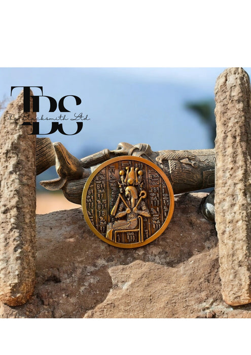 Antiqued Nyarlathotep Coin