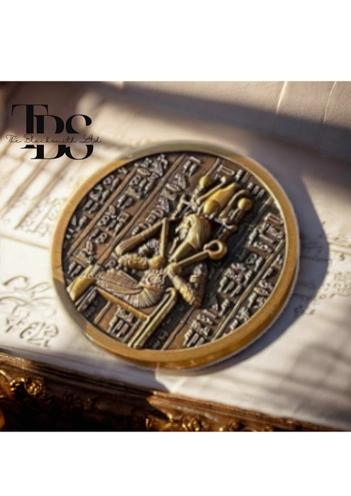 Antiqued Nyarlathotep Coin