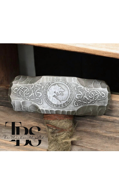 Viking Wolf Hammer