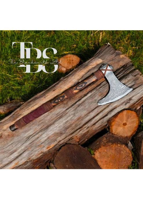 DRAGONSLAYER'S FURY - Legendary Norse Dragon Battle Axe