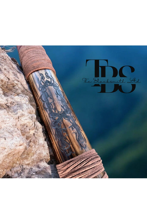 Viking Deer-Themed Hammer