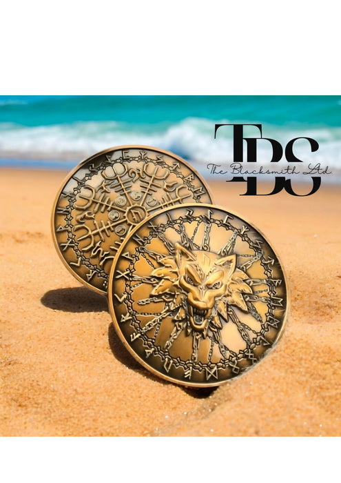 Fenrir Norse Mythology Coin