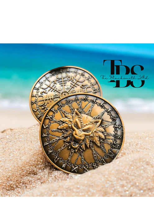 Fenrir Norse Mythology Coin