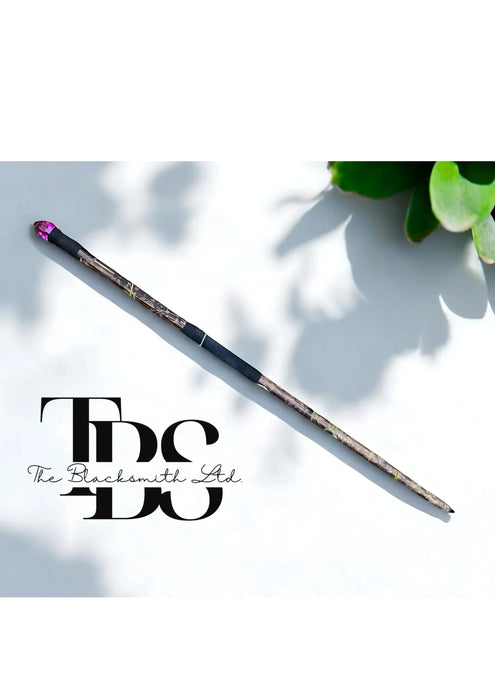 Pink Wizard Staff of Flowers