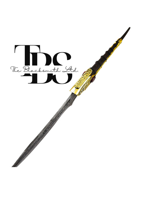 Handcrafted Viserys Dagger Replica, House of the Dragon Cosplay Dagger, Targaryen Valyrian Steel Knife, Game of Thrones Collectible, Christmas Gift, Anniversary Gift, Groomsmen Gift - TheBlacksmithLtd #