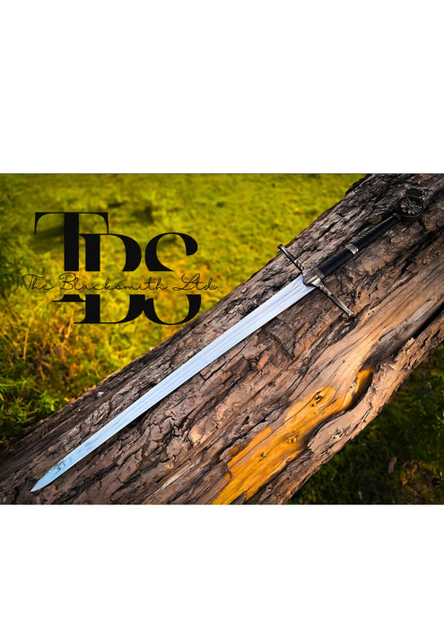 Aesthetic Witcher Sword Replica – Handmade 36-Inch Collectible Sword – Perfect Anniversary Gift, Groomsmen Gift, or Display Piece