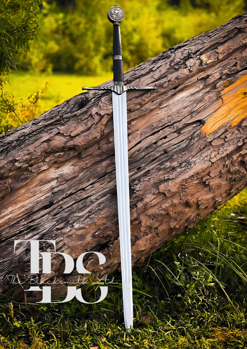 Aesthetic Witcher Sword Replica – Handmade 36-Inch Collectible Sword – Perfect Anniversary Gift, Groomsmen Gift, or Display Piece