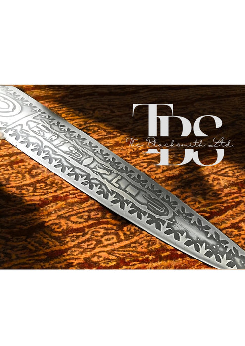 Egyptian Spear of Life – 60-Inch Engraved Stainless Steel Blade with Ankh & Scarab Symbols | Wooden Handle with Gold Painted Details | Unique Christmas, Anniversary, or Groomsmen Gift