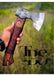 Handmade Damascus Steel Axe with Reddish Maroon Wooden Handle, Thick Round Leather-Wrapped Grip – Premium Bushcraft Tool, Outdoor Adventure Gear, Unique Groomsmen Gift, Rustic Decor - TheBlacksmithLtd #