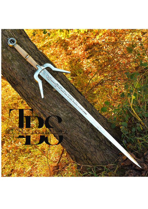 Handcrafted Ciri's Sword Zireael - Official The Witcher replica - Foam Weapon for LARP and Cosplay, Kratos God of War Metal Replica, House of the Dragon Cosplay Sword Christmas Gift, Anniversary Gift, Groomsmen Gift - TheBlacksmithLtd #