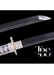 Handcrafted Damascus Steel Katana Sword with Silver Handle, Silver Detailing, and White Blade Cover with Dark Grey Prints – Customizable for Anniversary, Groomsmen Gifts, Christmas Gifts, and Collectors - TheBlacksmithLtd #