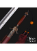 Handcrafted Damascus Steel Katana Sword Set – Wooden Handles and Covers with Bronze Detailing and Lace – Perfect for Anniversaries, Groomsmen Gifts, Christmas, and Collectors - TheBlacksmithLtd #