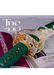 Handcrafted Damascus Steel Katana Sword with Green Handle, Green Blade Cover with White Lace, and Silver and Golden Detailing – Perfect for Anniversaries, Groomsmen Gifts, Christmas, and Collectors - TheBlacksmithLtd #