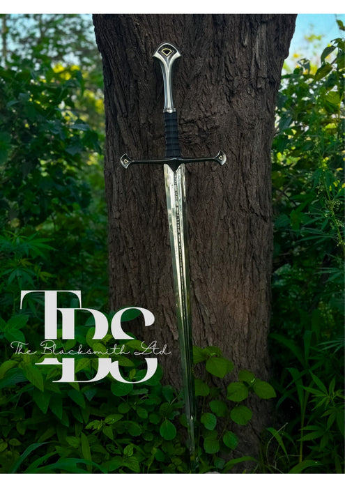 Handcrafted Narsil Sword, Elendil Metal Replica, Lord of the Rings Cosplay Sword, Shattered Blade Edition, Christmas Gift, Anniversary Gift, Groomsmen Gift - TheBlacksmithLtd #