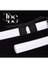 Handcrafted Damascus Steel Katana Sword with Black Handle, White Blade Cover with Black Lace, and Black Detailing – Perfect for Anniversary, Groomsmen Gifts, Christmas Gifts, and Collectors - TheBlacksmithLtd #