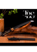 Handmade set of Two Damascus Steel Katana Swords – Black Handle with Black Cover and Dark Orange Handle with Reddish Cover – Full Tang Samurai Swords with Shiny Blades – Ideal for Weddings, Anniversaries, Christmas, or Groomsmen Gifts - TheBlacksmithLtd #