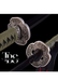 Handmade Damascus Steel Katana Sword – Green or Black Handle Options, Silver Detailing, Lavish Blade Cover Design, and Black Damascus Blade – Full Tang Samurai Sword for Collectors, Anniversaries, Christmas, or Groomsmen Gifts - TheBlacksmithLtd #