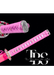 Handmade Damascus Steel Katana Sword – Pink Handle and Blade Cover with Silver Detailing Below Handle – Full Tang Samurai Sword for Collectors, Anniversaries, Christmas, or Groomsmen Gifts - TheBlacksmithLtd #