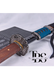 Handcrafted Damascus Steel Katana Sword with Blue Threaded Handle, Decorative Blade Design, Customizable Engravings, and Elegant Wooden Blade Cover, Anniversaries, Christmas, or Groomsmen Gifts - TheBlacksmithLtd #