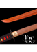 Handcrafted Damascus Steel Katana Sword with Black Handle and Red Design, Black and Red Blade Cover, and Black Detailing Below Handle – Customizable for Anniversary, Groomsmen Gifts, Christmas Gifts, and Collectors - TheBlacksmithLtd #