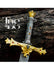 Handcrafted Templar Knight’s Sword, Crusader Sword Replica, Medieval Collectible Sword, Historical Cosplay Weapon, Fantasy Display Sword, Christmas Gift, Anniversary Gift, Groomsmen Gift - TheBlacksmithLtd #
