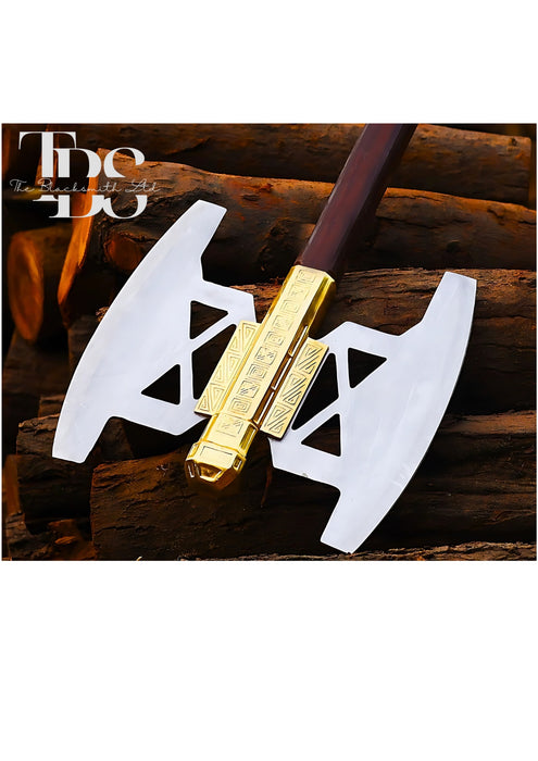 Handcrafted Axe of Gimli Replica, Lord of the Rings Dwarven Battle Axe, Fantasy Collectible, LOTR Cosplay Weapon, Christmas Gift, Anniversary Gift, Groomsmen Gift - TheBlacksmithLtd #