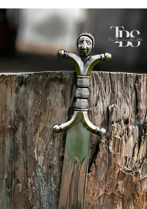 Handcrafted Orcrist Sword with Steel Sculpted Handle, Thorin Oakenshield’s Goblin-Cleaver Replica, Middle-Earth Fantasy Sword, The Hobbit Cosplay Sword, Christmas Gift, Anniversary Gift, Groomsmen Gift - TheBlacksmithLtd #