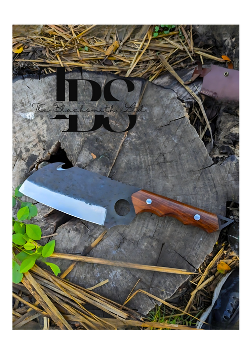 Steel Brown Handle Cleaver