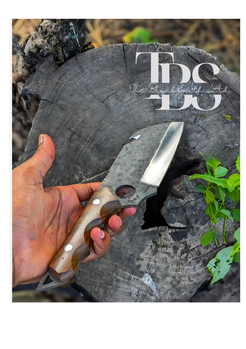 Steel Brown Handle Cleaver