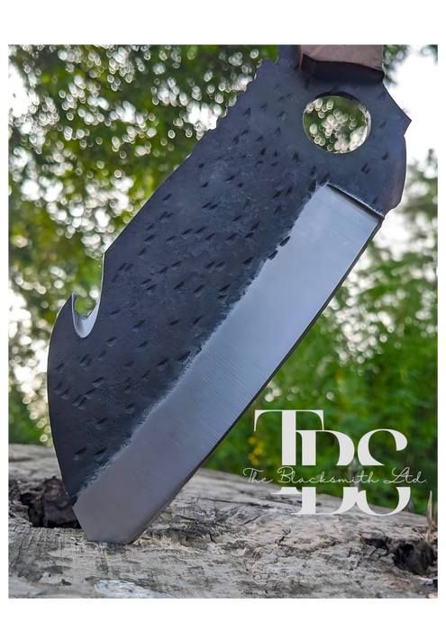 Steel Brown Handle Cleaver