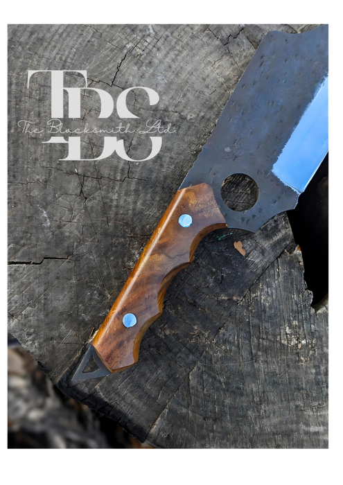 Steel Brown Handle Cleaver