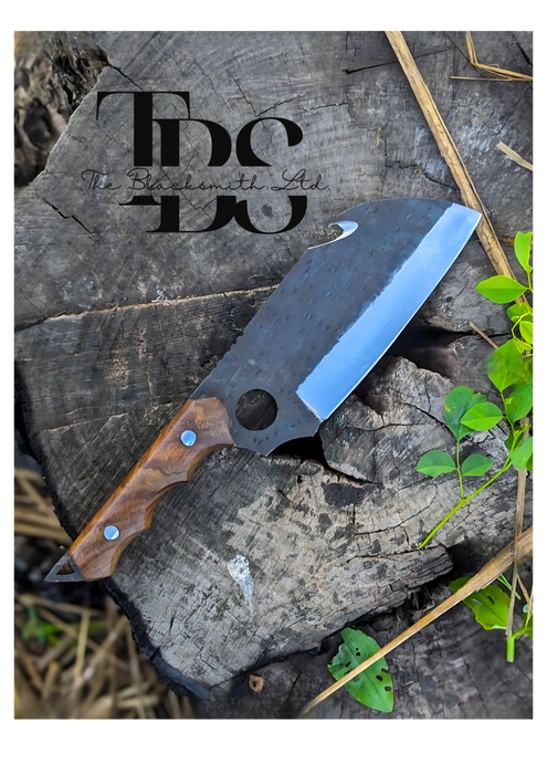 Steel Brown Handle Cleaver