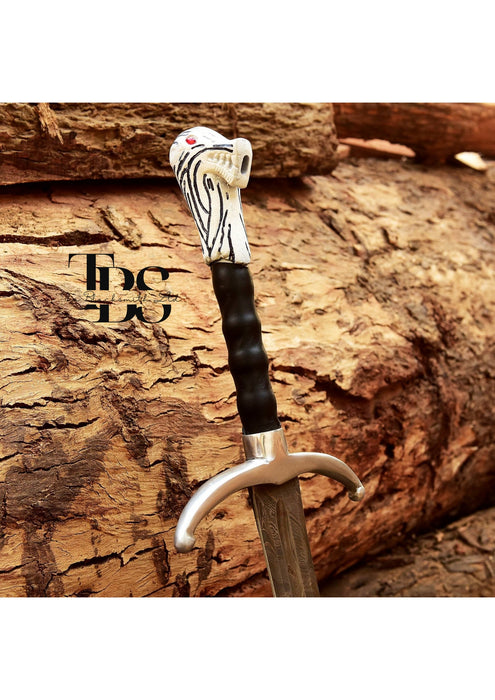 "Handcrafted Longclaw Sword, Jon Snow Metal Replica, Game of Thrones Cosplay Sword, Direwolf Pommel, Christmas Gift, Anniversary Gift, Groomsmen Gift" - TheBlacksmithLtd #