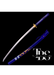 Handcrafted Damascus Steel Katana Sword with Blue Threaded Handle, Blue Dragon-Designed Blade Cover, and Golden Detailing – Customizable for Anniversary, Groomsmen Gifts, Christmas Gifts, and Collectors - TheBlacksmithLtd #