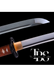 Handcrafted Damascus Steel Katana Sword with Orange Handle, Black Detailing, and Two Blade Cover Options (Red or Brown) – Customizable for Anniversary, Groomsmen Gifts, Christmas Gifts, and Collectors - TheBlacksmithLtd #