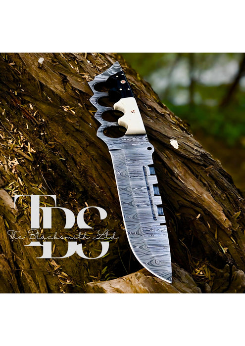 Damascus Tactical Knife