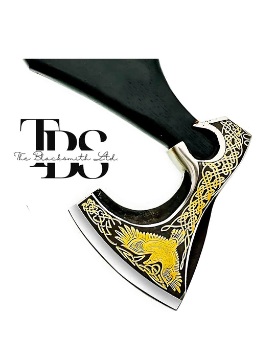 Handcrafted Viking Axe – 24-Inch Damascus Blade – Three Stylish Variants – Perfect for Groomsmen Gifts, Anniversary Gifts, and Special Occasions