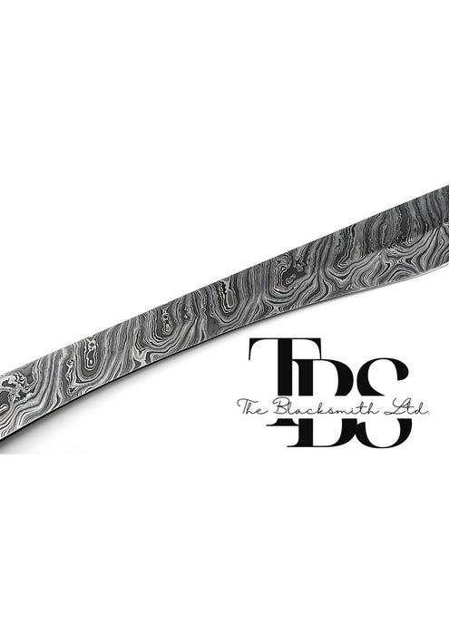 Handcrafted High Carbon Steel and Damascus Steel Hunting Knives (Approx 23inches) – Perfect Anniversary, Christmas, or Groomsmen Gifts