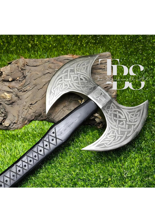 Viking Warrior Double-Headed Axe
