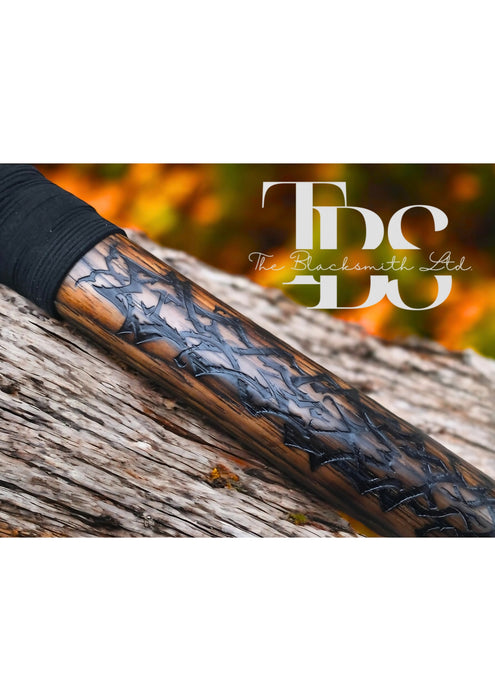 Viking Wolf Hammer | 20-Inch Hand-Engraved Berserker Weapon | Twin Mad Wolves Design | Anniversary, Christmas, Groomsmen Gift