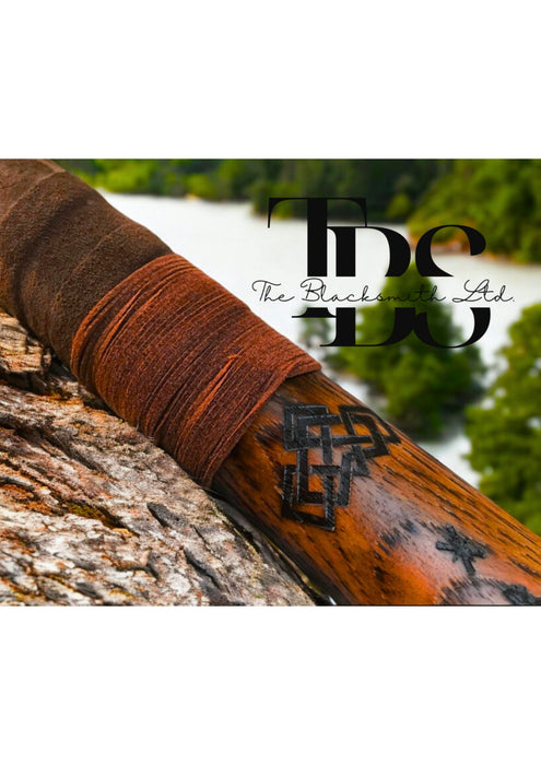 Handcrafted 6lb Bear Hammer – Engraved Berserker Maul with Norse Runes | Aegishjalmur & Vegvisir Totem Design, 16-Inch Wooden Handle | Perfect for Collectors, Ren Faires, Groomsmen Gifts, and Unique Occasions