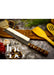 Set of 5 Handcrafted Chef Knives with Sharp Stainless Steel Blades, Unique Designs, Foldable Leather Pouch, Perfect for Culinary Professionals, Christmas Gift, Anniversary Gift, or Groomsmen Gift - TheBlacksmithLtd #