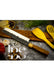 Set of 5 Handcrafted Chef Knives with Sharp Stainless Steel Blades, Unique Designs, Foldable Leather Pouch, Perfect for Culinary Professionals, Christmas Gift, Anniversary Gift, or Groomsmen Gift - TheBlacksmithLtd #