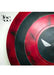 Handcrafted Deadpool-Themed Shield with Iconic Red and Black Design, Available in Metal – Perfect for Anniversary, Groomsmen Gifts, Christmas Gifts, and Collectors - TheBlacksmithLtd #