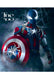 Handcrafted Spider-Captain Shield with Iconic Red, White, and Blue Design in Durable Metal – Perfect for Anniversary, Groomsmen Gifts, Christmas Gifts, and Collectors - TheBlacksmithLtd #